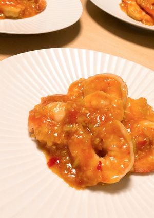 海老のチリソース♪-レシピのメイン写真