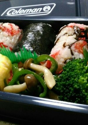塩っぺと干しエビのおにぎり-レシピのメイン写真