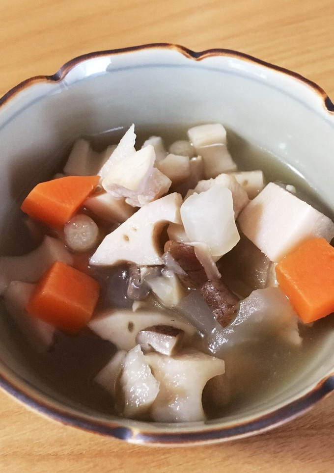 離乳食 後期〜やさしい筑前煮-レシピのメイン写真