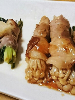 青ねぎとえのきの肉巻き-レシピのメイン写真