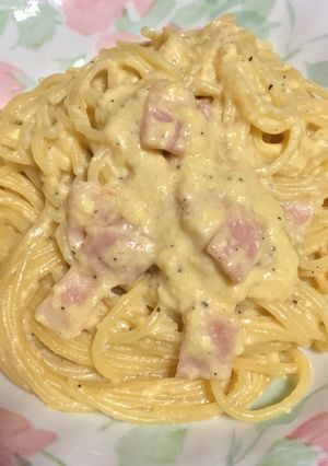 おいしいカルボナーラ-レシピのメイン写真