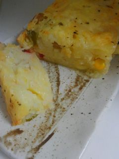 小麦粉、卵なし!米粉のケークサレ-レシピのメイン写真