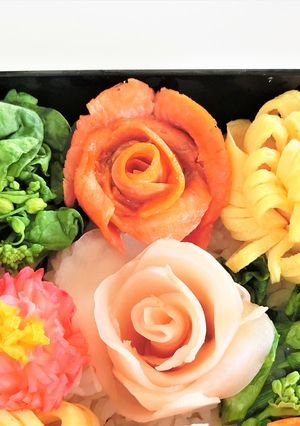 お弁当にも入れられるサーモンローズ-レシピのメイン写真