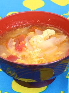 トマトのかきたまスープ-レシピのメイン写真
