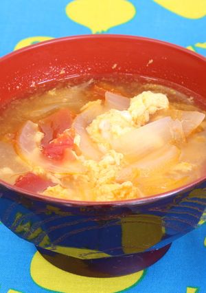 トマトのかきたまスープ-レシピのメイン写真