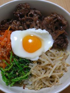 簡単♪ ビビンバ丼(^▽^)-レシピのメイン写真