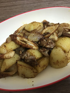 豚肉とジャガイモのカレー炒め-レシピのメイン写真
