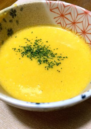 かぼちゃ豆乳スープ-レシピのメイン写真