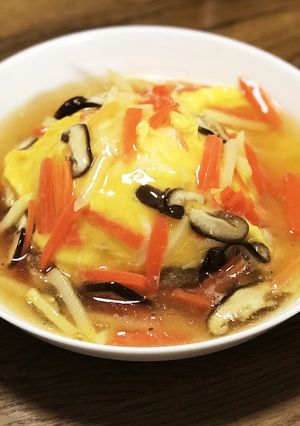 具だくさん!関西風天津飯-レシピのメイン写真