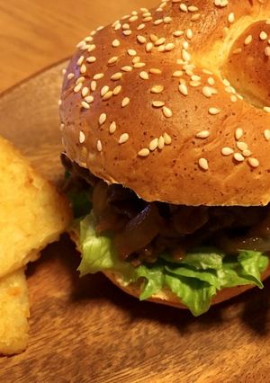 牛肉ハンバーガー-レシピのメイン写真
