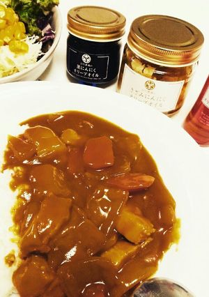 白黒おいしいカレー-レシピのメイン写真