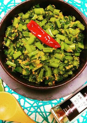大根の葉でやみつき!ﾋﾟﾘ辛!ご飯のお供-レシピのメイン写真