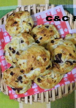 ホワイトチョコとストロベリーのスコーン-レシピのメイン写真