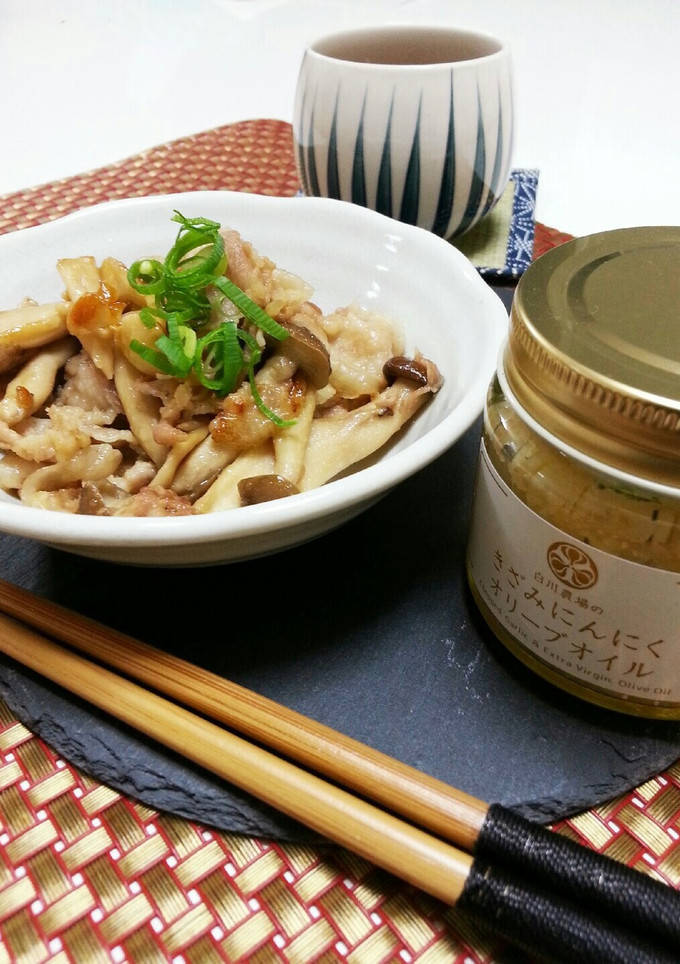作りおき可!豚ﾊﾞﾗ肉としめじの炒めもの-レシピのメイン写真