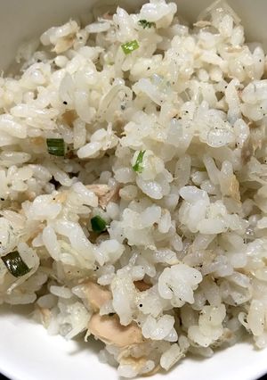 ツナと梅昆布茶のズボラチャーハン★-レシピのメイン写真