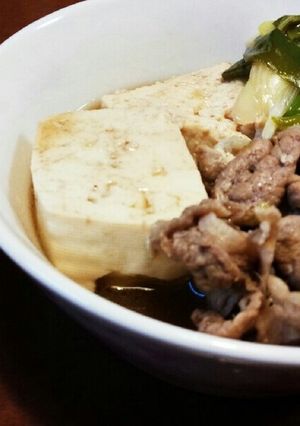 簡単♪コスパ良し！肉豆腐-レシピのメイン写真