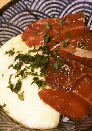 MADなサーモン山かけ丼-レシピのメイン写真