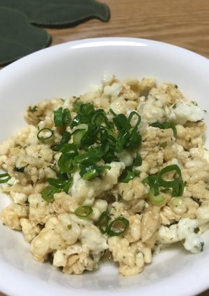 卵白消費/ケーキ作りで余った卵白の炒り卵-レシピのメイン写真