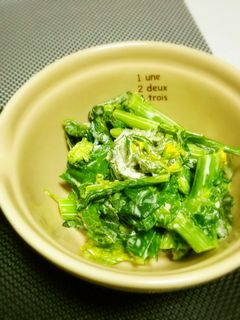 大葉香る✿菜の花の明太マヨ和え-レシピのメイン写真