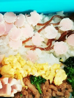 桜弁当-レシピのメイン写真