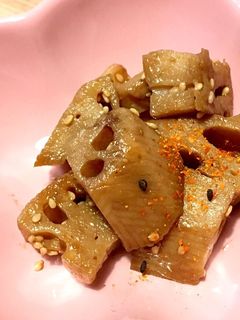 すき焼きの残り汁でレンコンの炒め煮-レシピのメイン写真