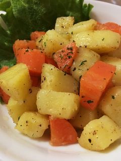 レンジでほっくりジャガイモのマヨ炒め☆-レシピのメイン写真