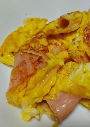 ハムとチーズde簡単ピカタ♪-レシピのメイン写真
