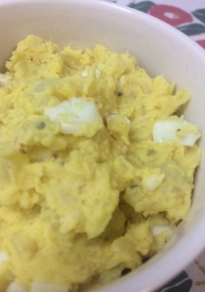 カレー風味のツナたまポテトサラダ-レシピのメイン写真