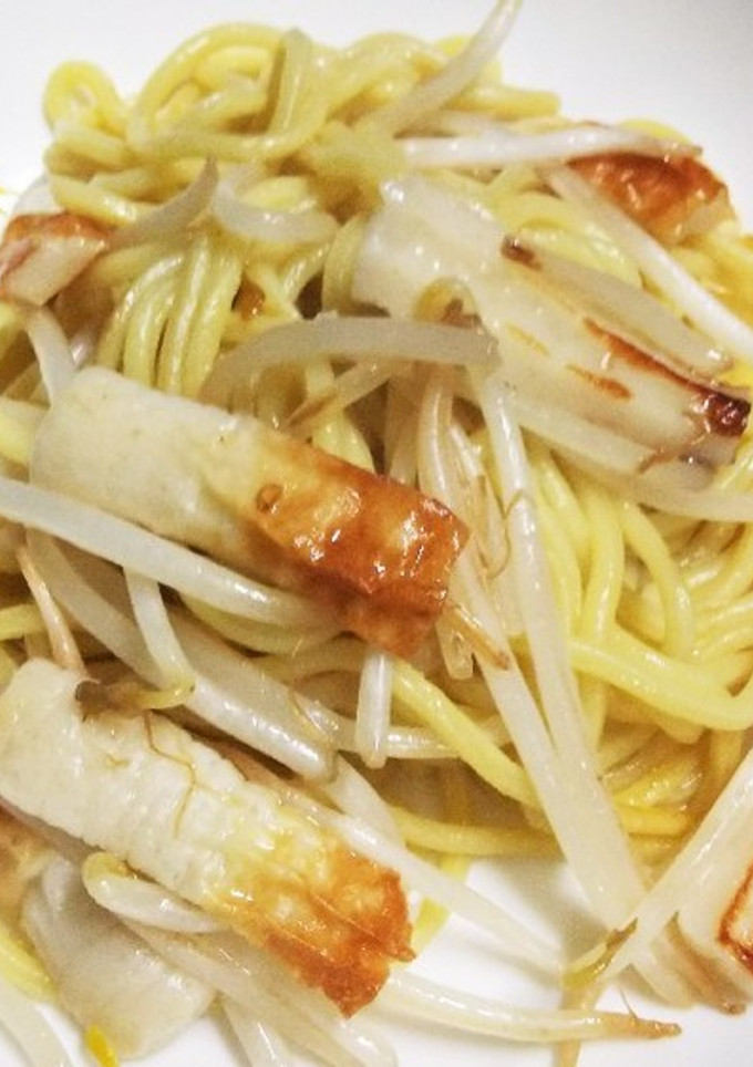 簡単 ちくわともやし焼きそば-レシピのメイン写真