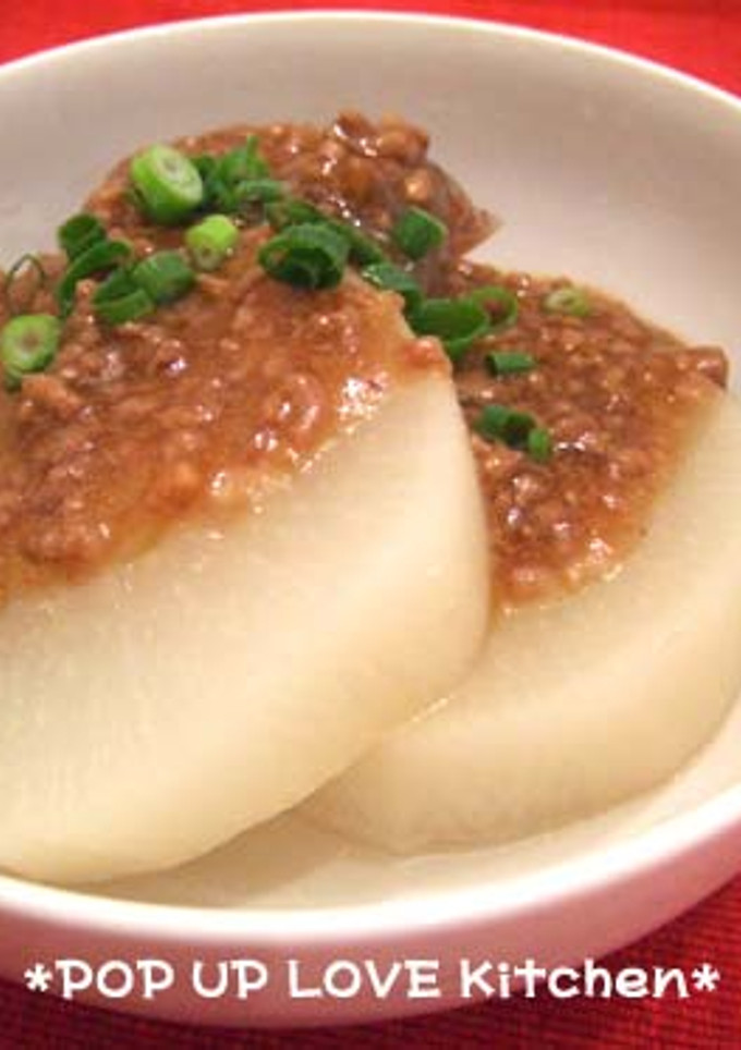 ★すき焼きの残り汁でそぼろあん　*Ym*-レシピのメイン写真