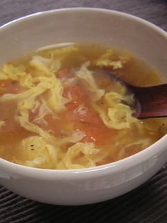 トマトと卵の中華スープ-レシピのメイン写真