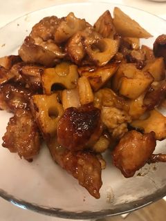 豚肉とレンコンの甘辛煮-レシピのメイン写真