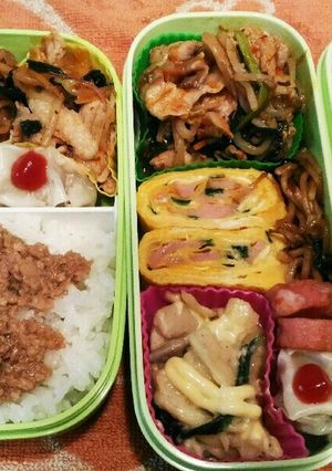 20180309お弁当-レシピのメイン写真
