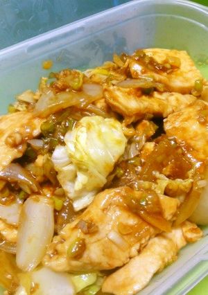 ＊鶏胸肉で回鍋肉風炒め物＊-レシピのメイン写真