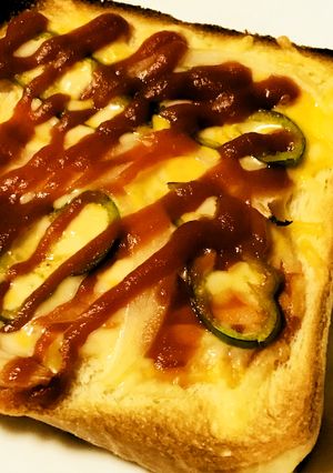 タマネギ＆ピーマン★チーズ・トースト-レシピのメイン写真
