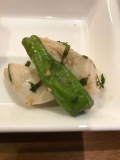 シシトウと紫蘇ササミ炒め-レシピのメイン写真