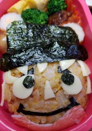 キャラ弁　えんとつ町のプペル　ルビッチ-レシピのメイン写真