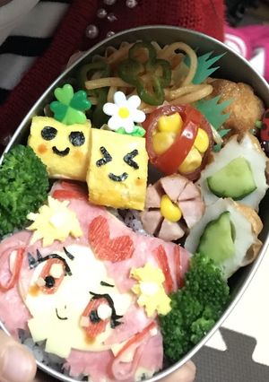 キャラ弁 キュアエール-レシピのメイン写真