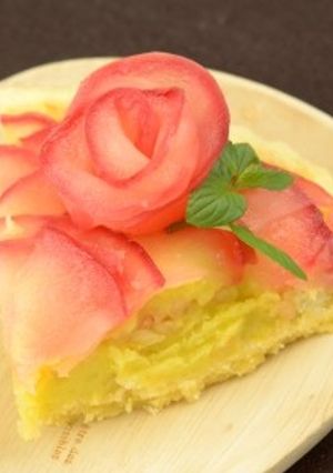 色鮮やか♡お花畑のほほ笑みリンゴタルト-レシピのメイン写真
