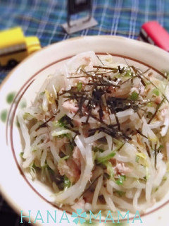 もやしと豆苗♡ツナおかか和え-レシピのメイン写真