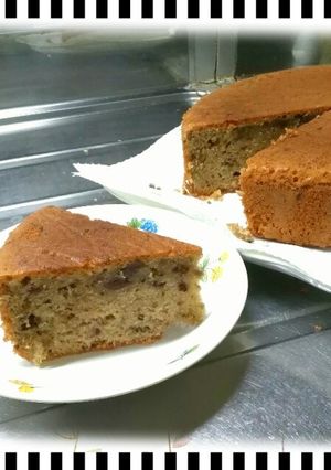 お茶香る餡子のふわふわケーキ-レシピのメイン写真
