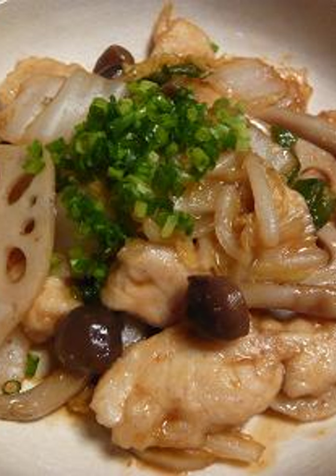 ササミとたっぷり野菜のピリ辛炒め♪-レシピのメイン写真