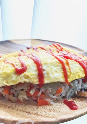 (ダイエット)ヘルシーオムライス-レシピのメイン写真