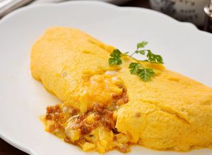 大豆ミンチとチーズの極上とろとろオムレツ-レシピのメイン写真