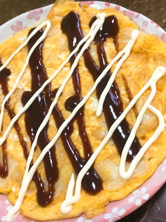 余ったお餅でお餅み焼き-レシピのメイン写真