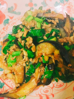 茄子の挽肉炒め-レシピのメイン写真
