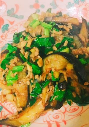 茄子の挽肉炒め-レシピのメイン写真