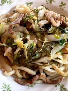 塩こんぶ入り、お出汁で蒸し上げ うどん-レシピのメイン写真