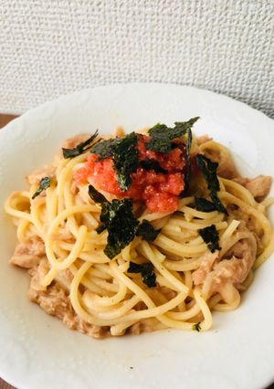 簡単混ぜるだけ明太パスタ^ ^-レシピのメイン写真