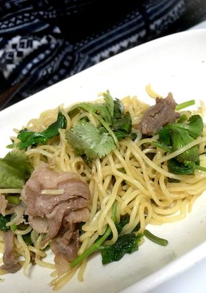 パクチー焼きそば-レシピのメイン写真